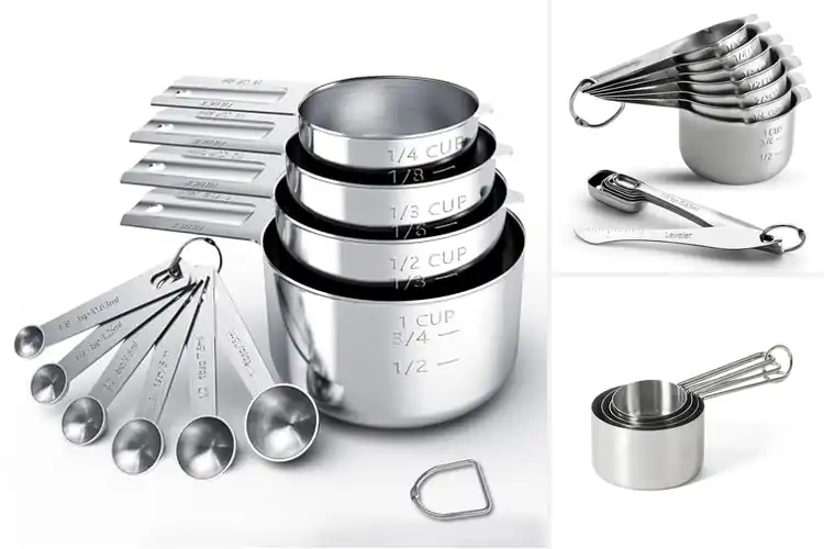 Detailed view of Best Stainless Steel Measuring Cups