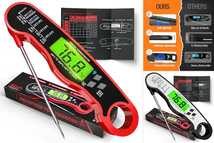 Detailed view of 10 Best Stocking Stuffers Thermometers for Perfect Cooking