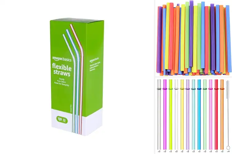 Detailed view of 10 Best Sturdy Straws: Sip Thick Drinks Effortlessly