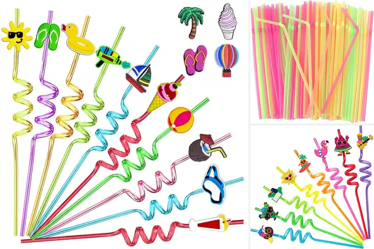 Detailed view of Best Summer Party Straws