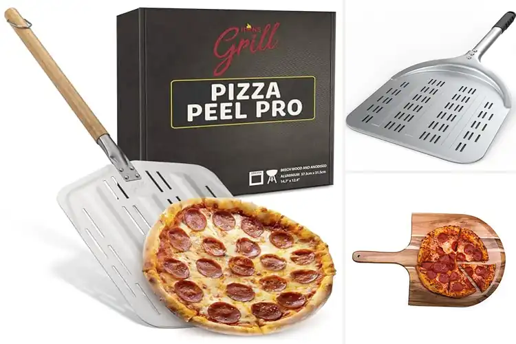 Detailed view of 10 Best Tapered Pizza Peels for Effortless Baking