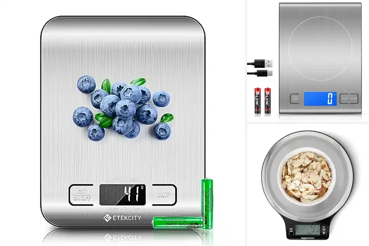 Detailed view of 10 Best Tare Button Kitchen Scale For Net Weighing