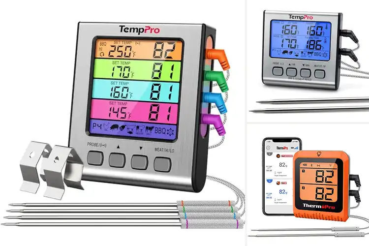 Detailed view of 10 Best Temperature Probes For BBQ And Oven