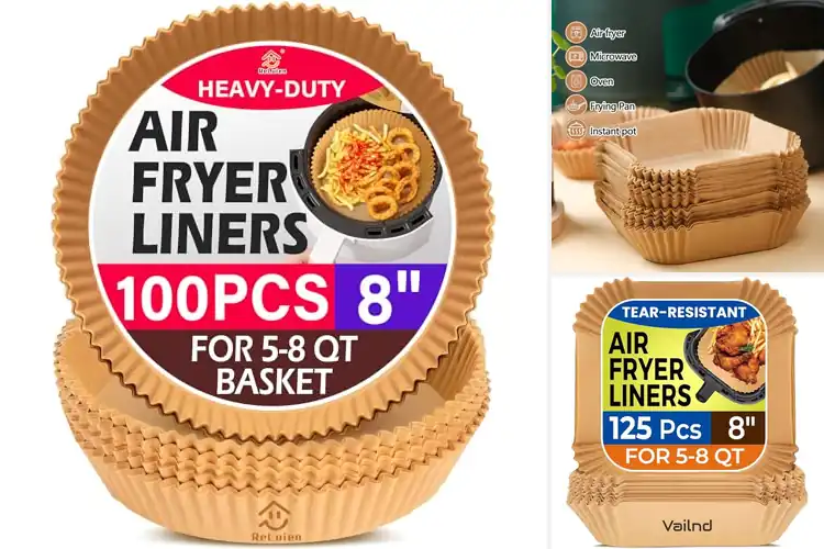 Detailed view of 10 Best Temperature Resistant Air Fryer Paper: Holds 428°F