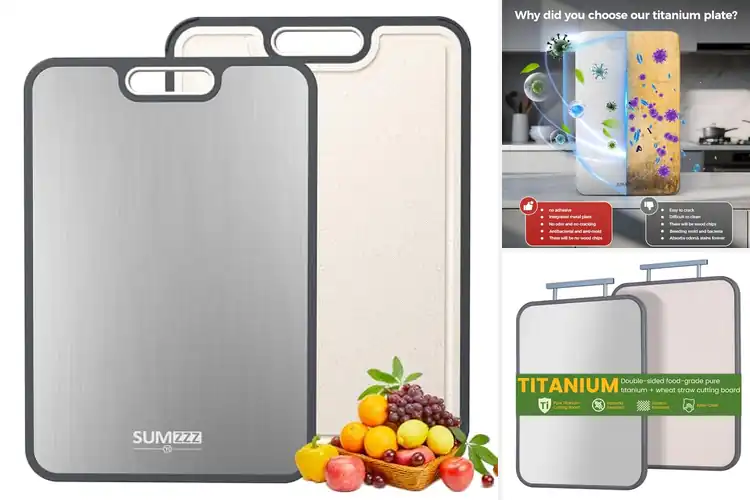 Detailed view of 10 Best Titanium Cutting Boards: Expert Kitchen Picks