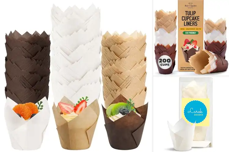 Detailed view of 5 Best Tulip Cupcake Liners for Stunning Bakes
