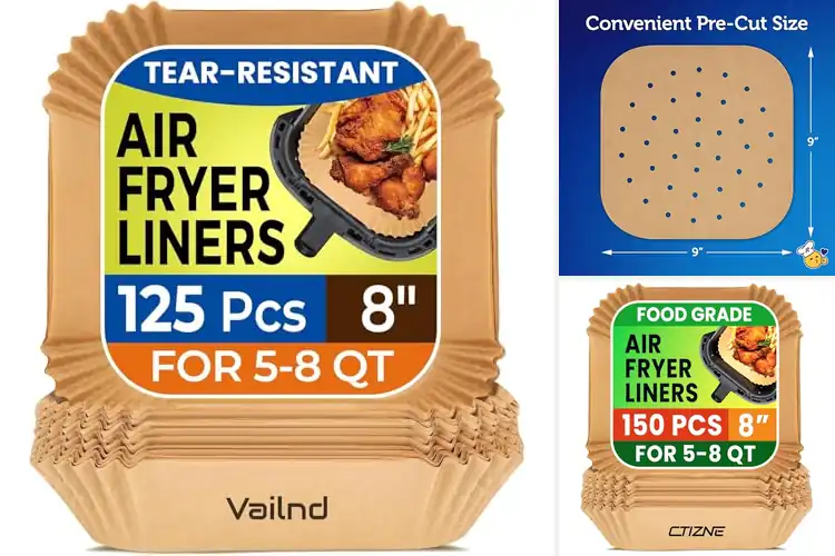 Detailed view of 10 Best Unbleached Air Fryer Papers for Hassle-Free Meals