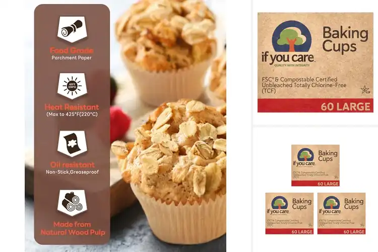 Detailed view of 10 Best Unbleached Baking Cups: Easy Baking