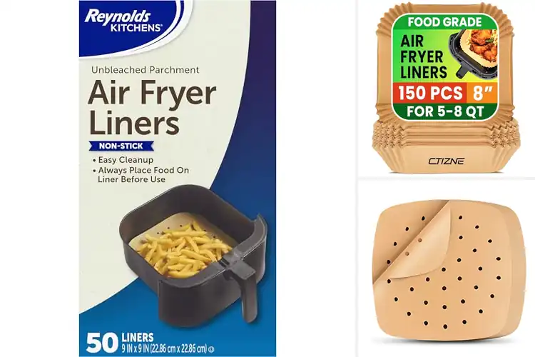 Detailed view of Best Unbleached Parchment Liners For Air Fryers