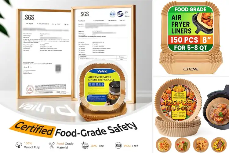 Detailed view of Best Unbleached PFA Free Liners