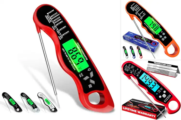 Detailed view of 10 Best Water Resistant Meat Thermometers IP67