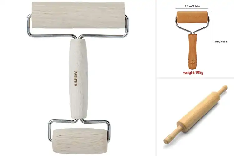 Detailed view of 10 Best Wooden Pizza Rollers: Roll Perfect Dough