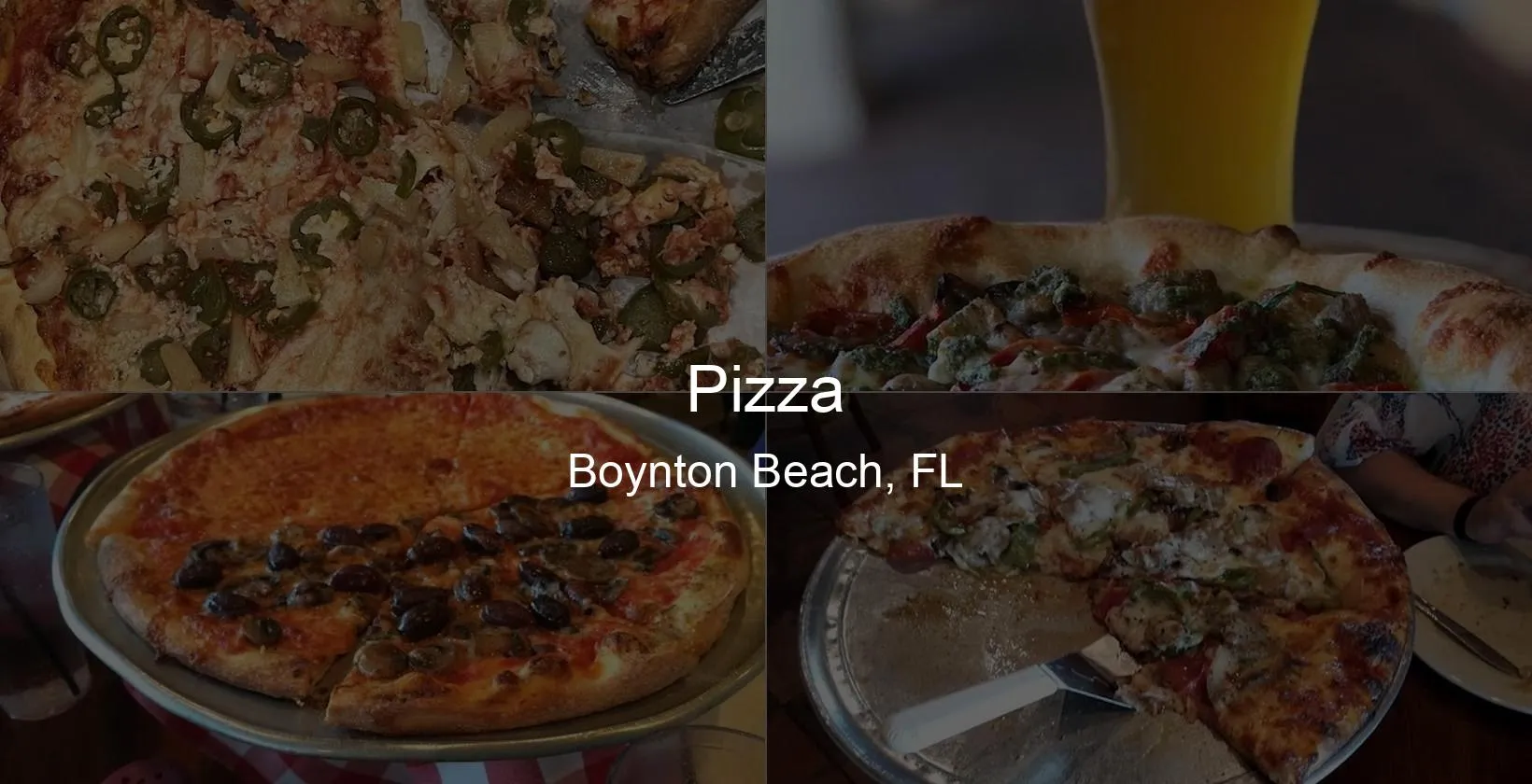 Pizza in Boynton Beach, FL Photo