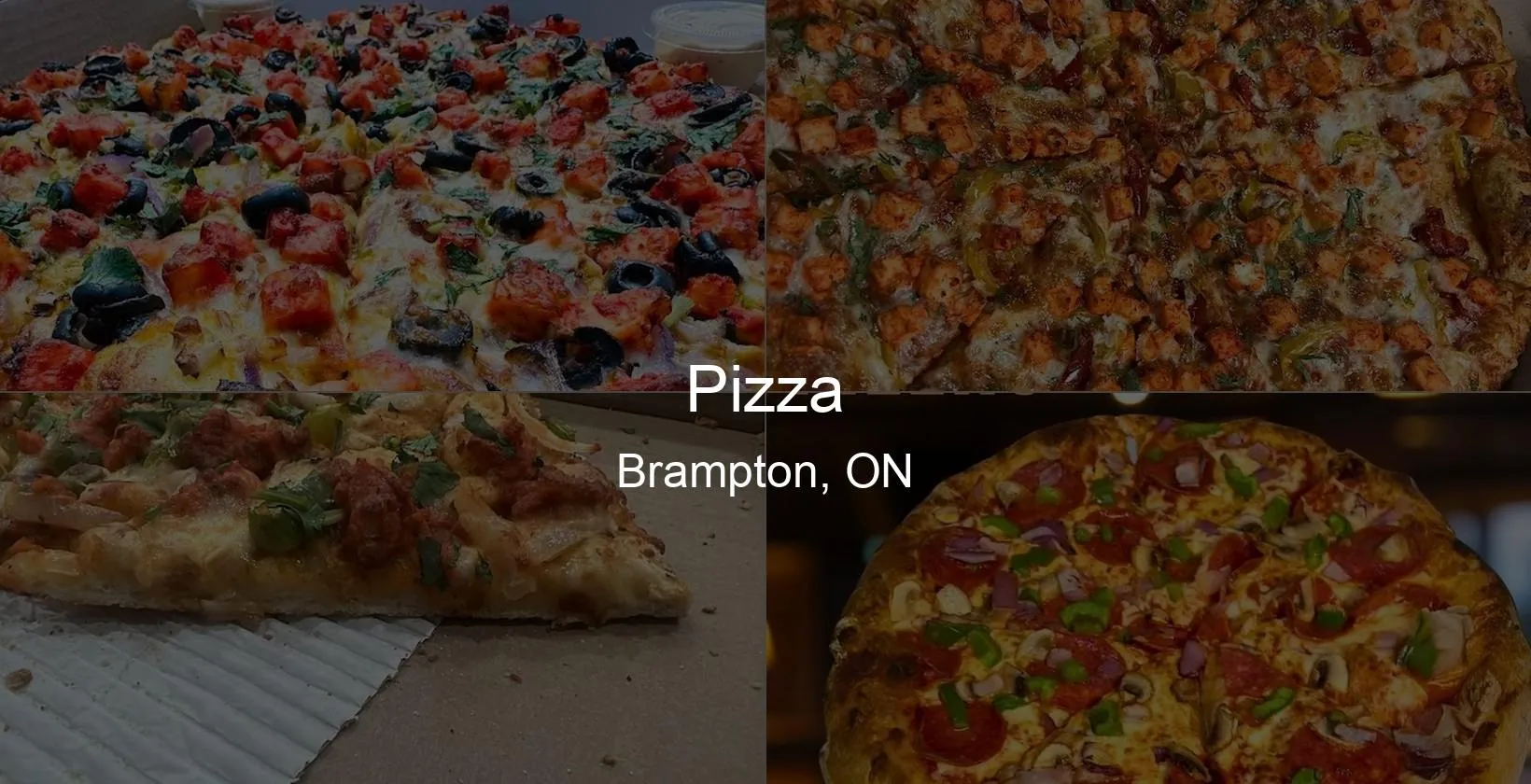 Pizza in Brampton, ON Photo