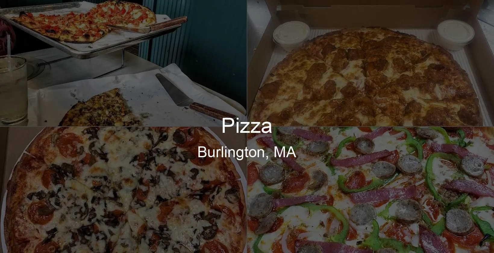 Pizza in Burlington, MA Photo