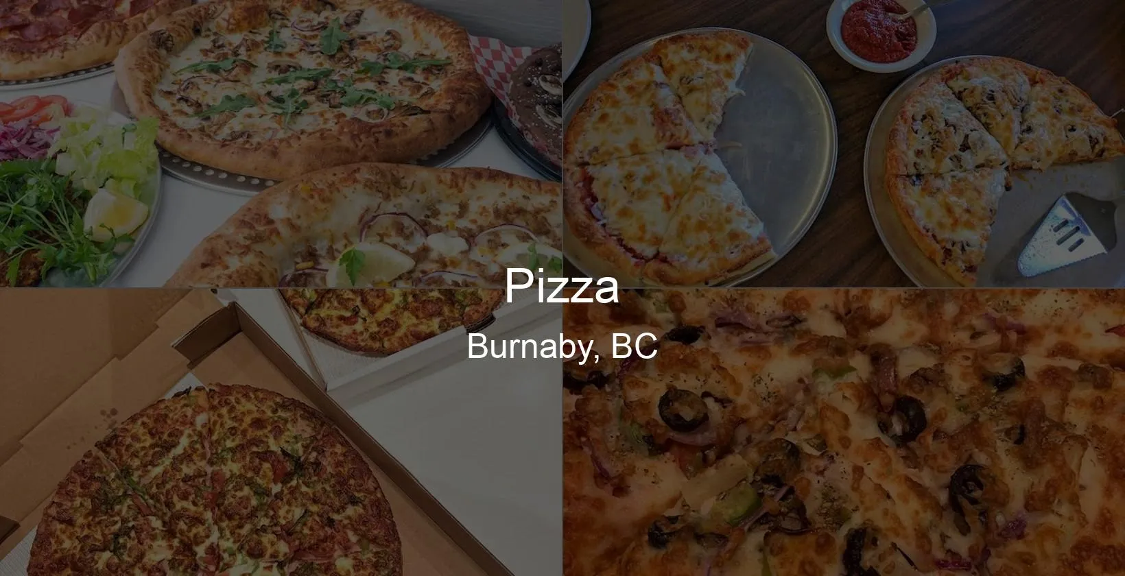 Pizza in Burnaby, BC Photo