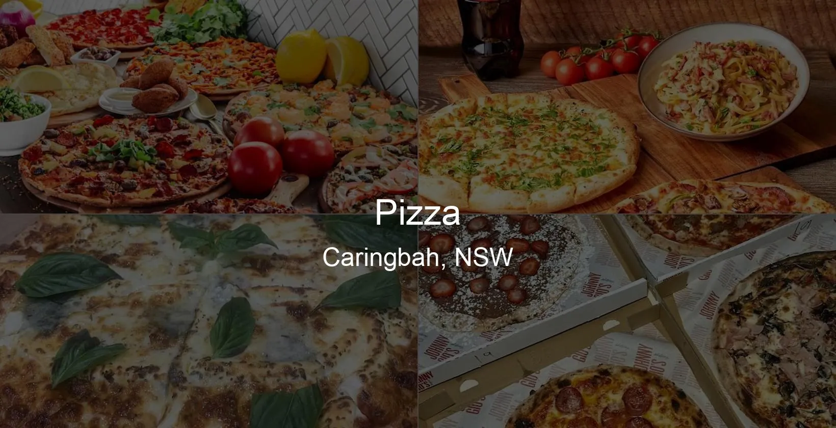 Pizza in Caringbah, NSW Photo