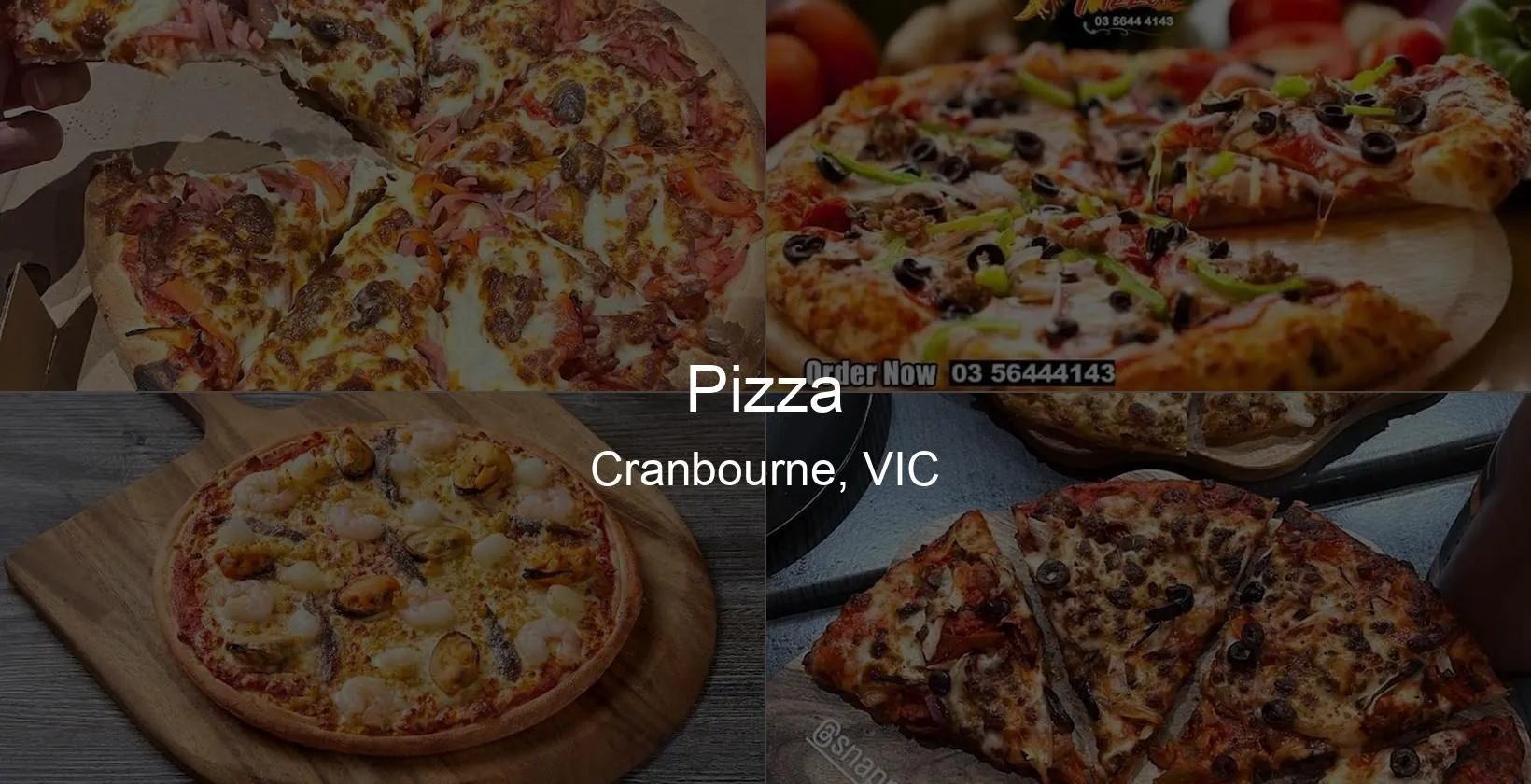 Pizza in Cranbourne, VIC Photo