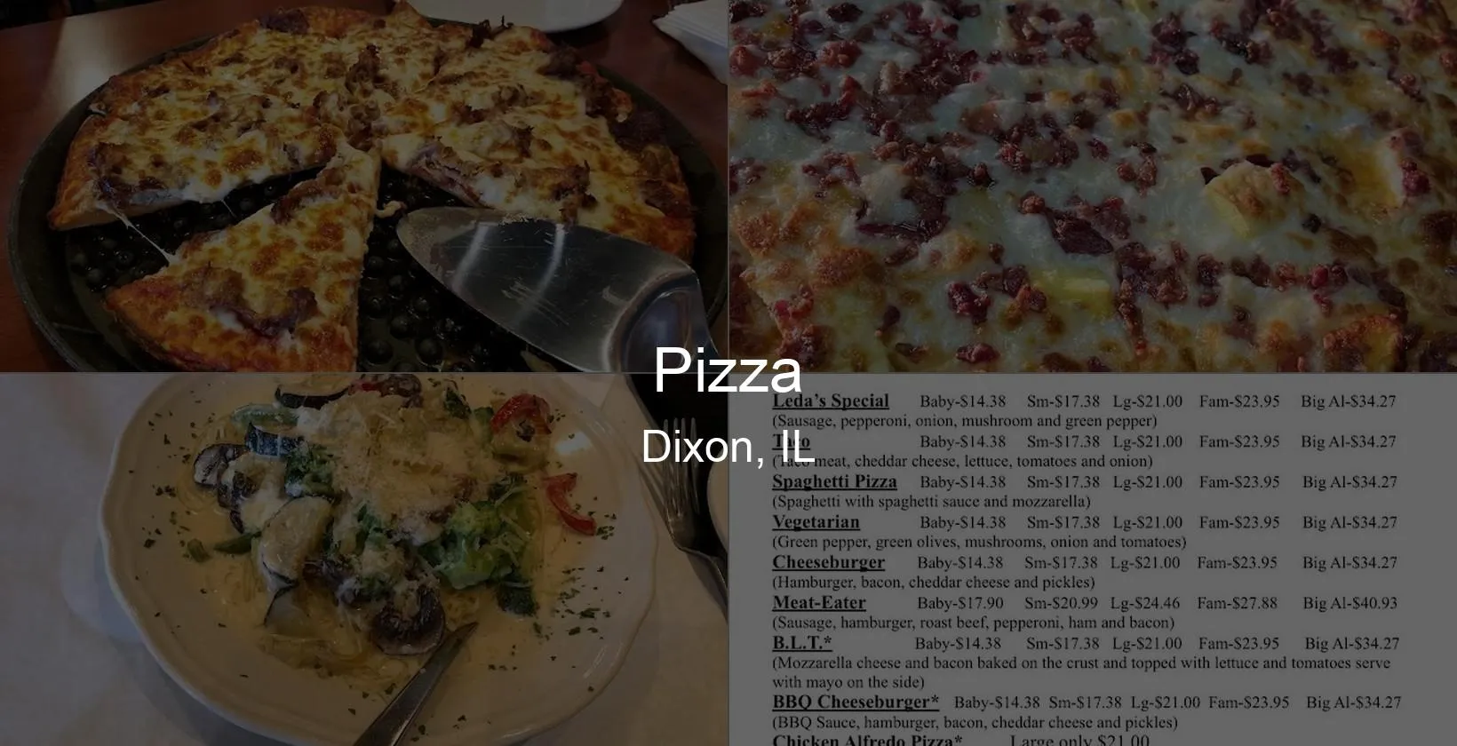 Pizza in Dixon, IL Photo