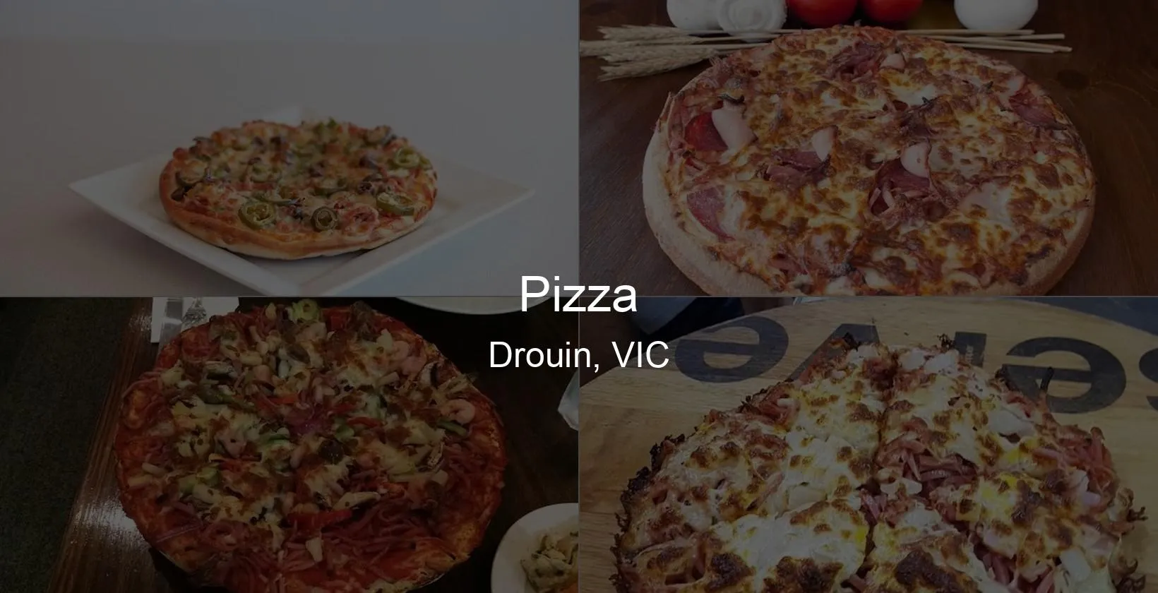 Pizza in Drouin, VIC Photo
