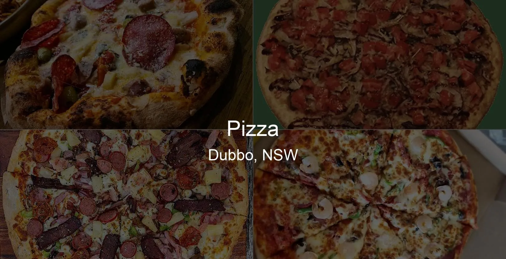 Pizza in Dubbo, NSW Photo