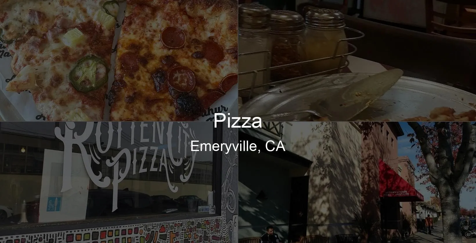Photo of Pizza in Emeryville, CA