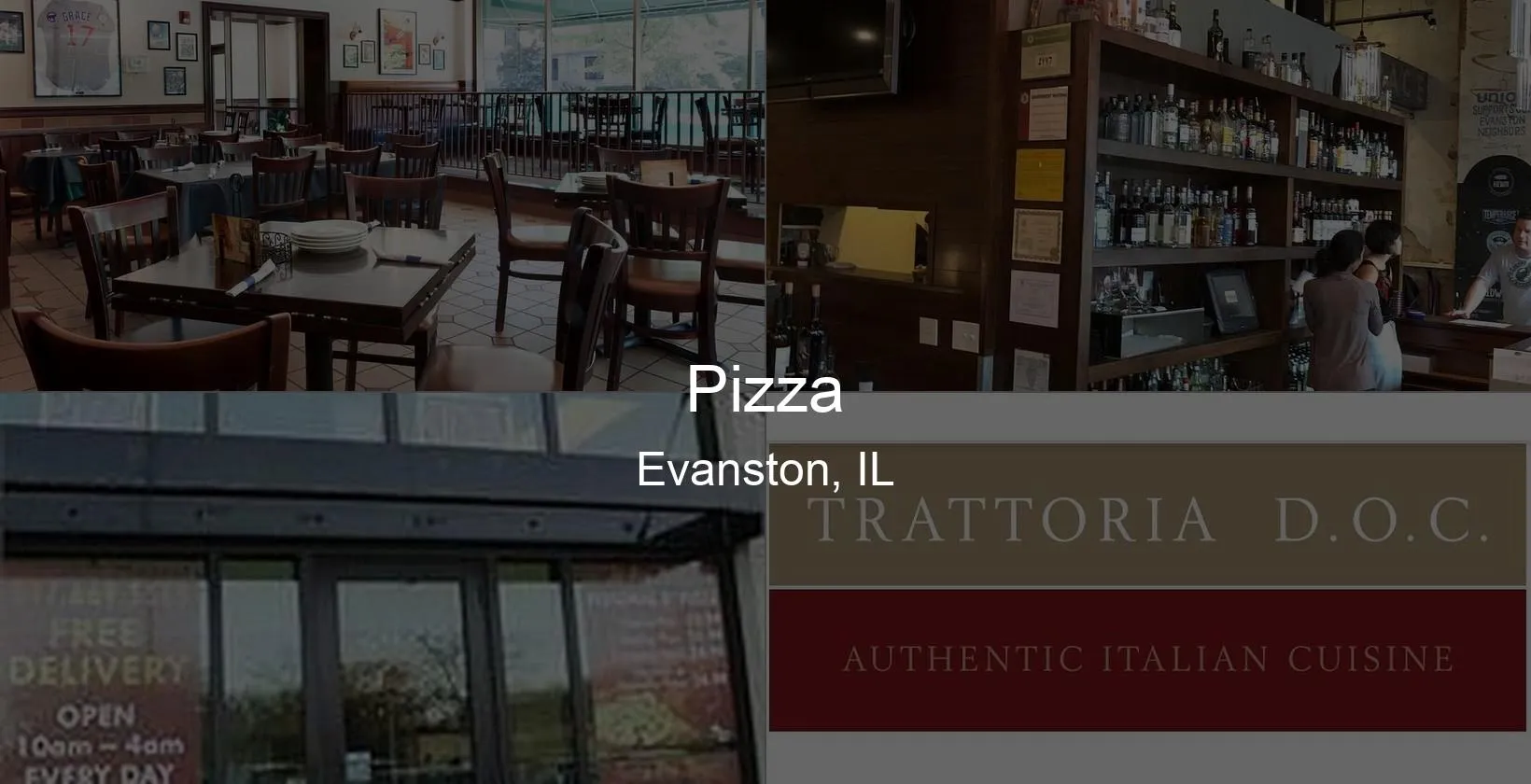 Photo of Pizza in Evanston, IL