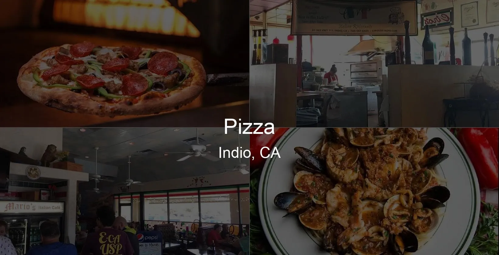 Photo of Pizza in Indio, CA