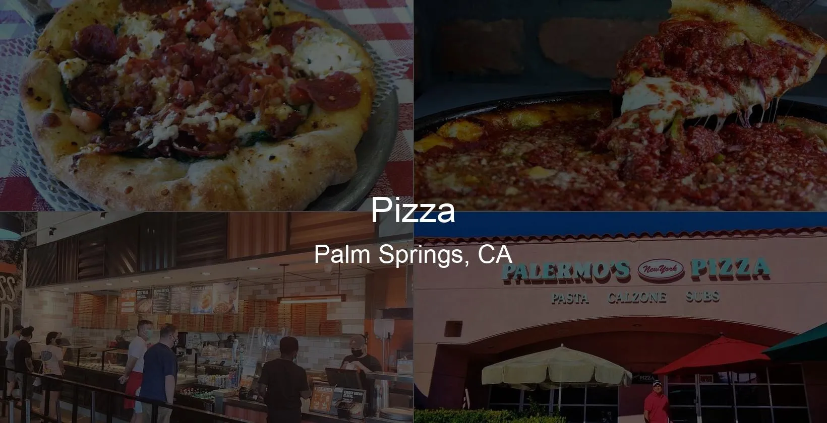 Photo of Pizza in Palm Springs, CA