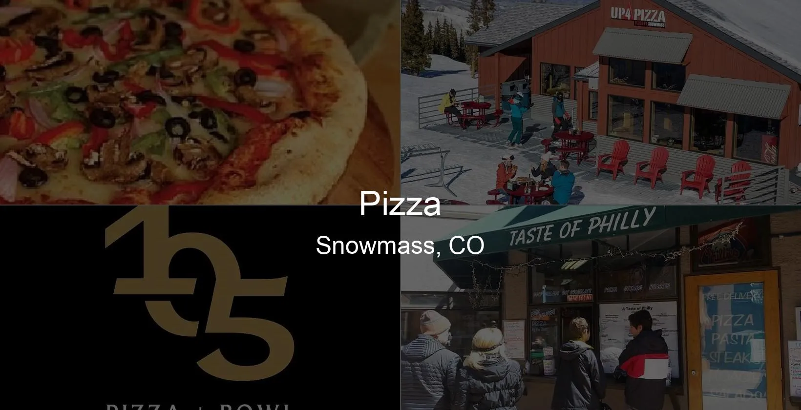 Photo of Pizza in Snowmass, CO