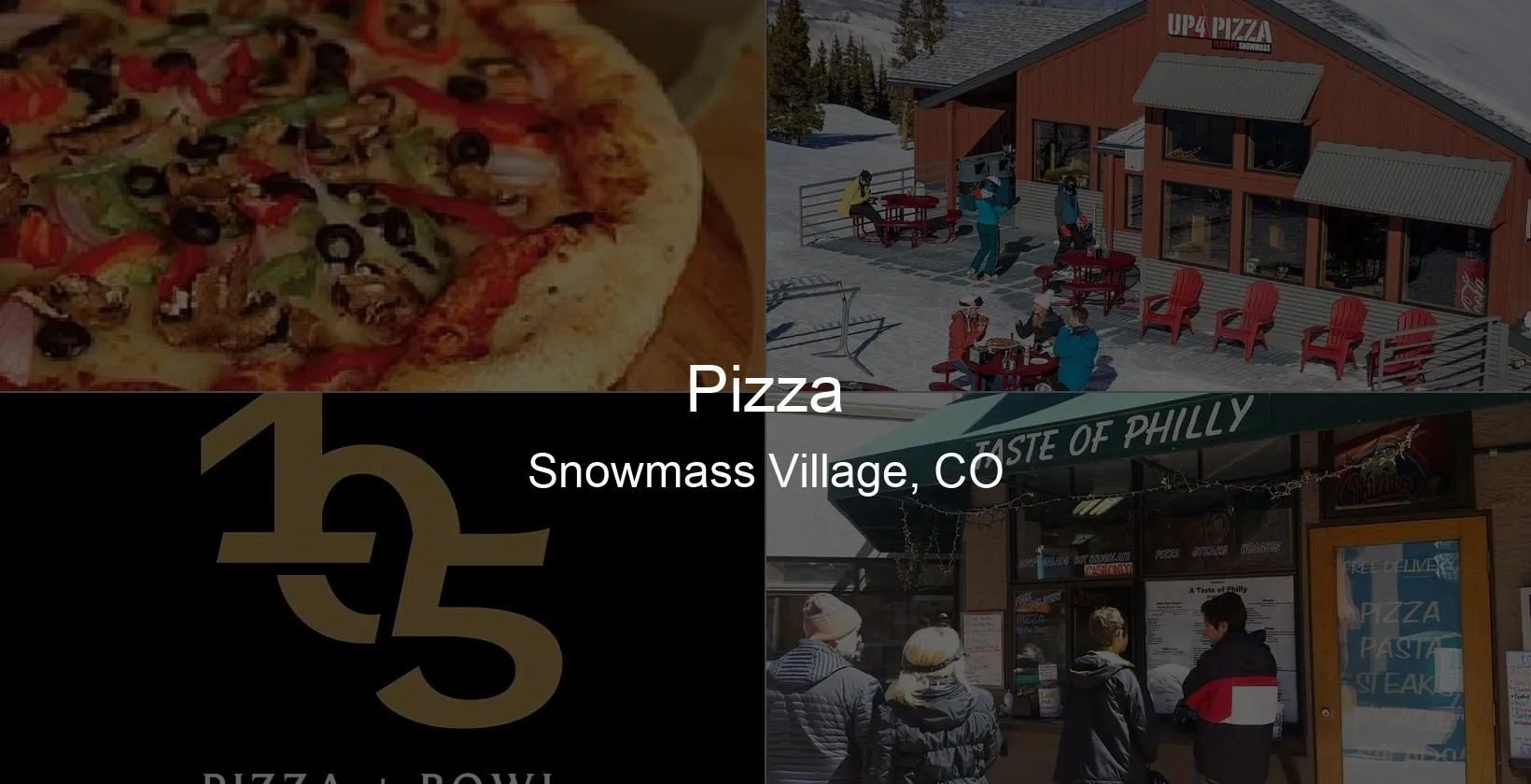 Photo of Pizza in Snowmass Village, CO