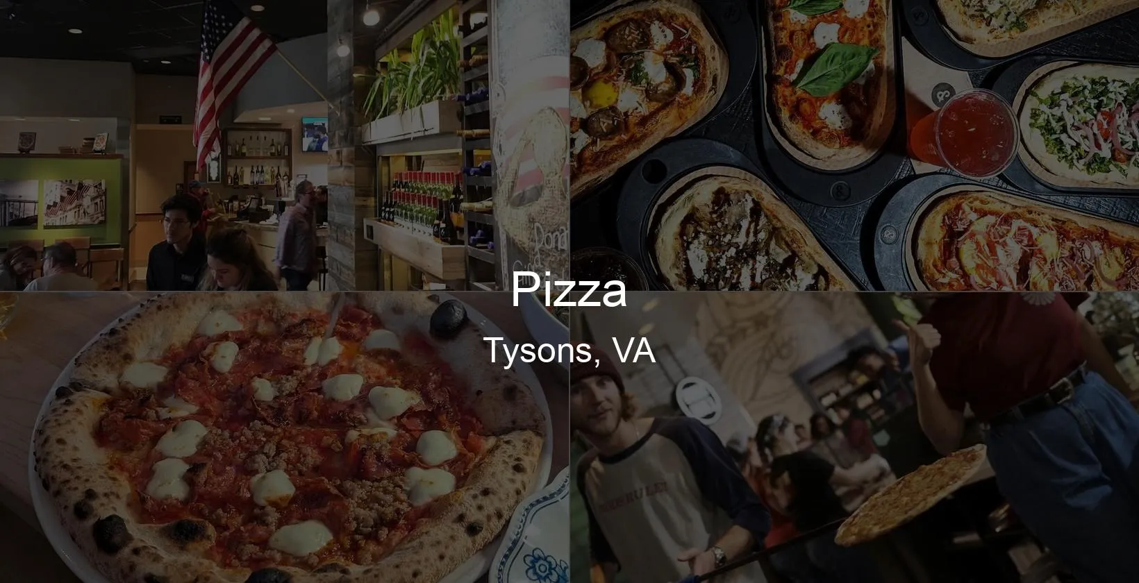 Photo of Pizza in Tysons, VA